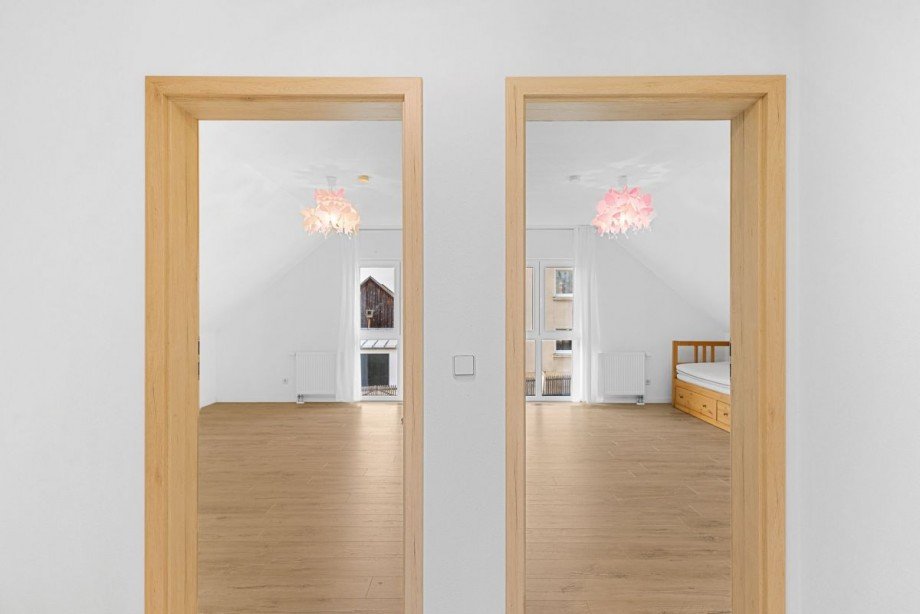 Blick auf Kinderzimmer Einfamilienhaus Eschenbach