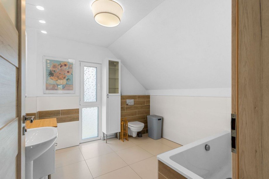 Badezimmer mit Tageslicht Einfamilienhaus Eschenbach
