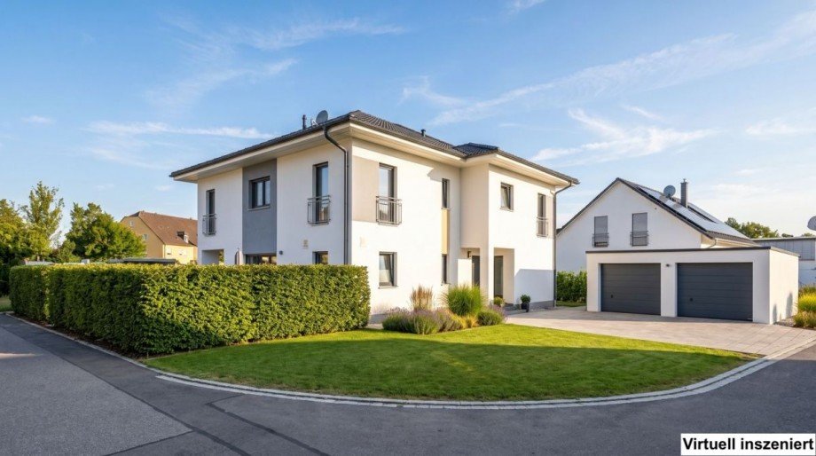 Inspiration f�r die Gestaltung der Einfahrt (Visualisierung) Einfamilienhaus Grafenw�hr