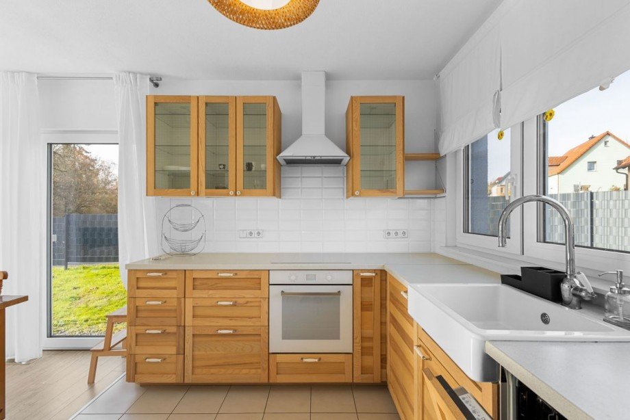 Moderne Einbauk�che Einfamilienhaus Eschenbach