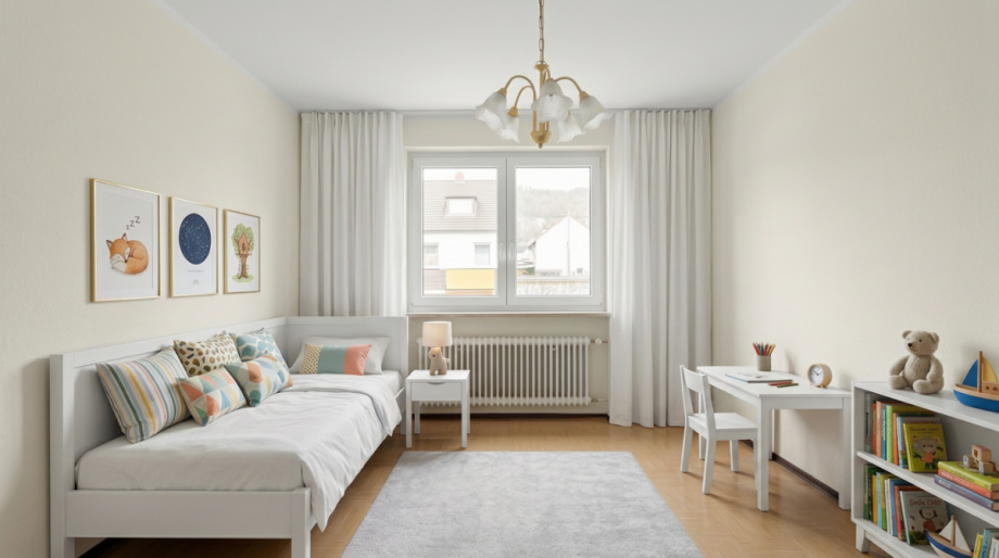 Inspiration: modern eingerichtetes Kinder- oder Jugendzimmer Reihenmittelhaus Donaustauf